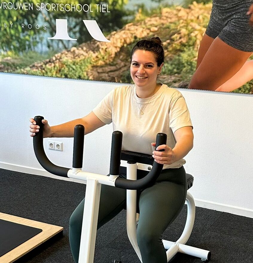 De trainingsruimte van Vrouwen Sportschool Tiel